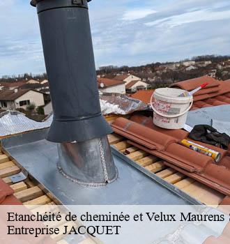 Etanchéité de cheminée et Velux  maurens-scopont-81470 Entreprise JACQUET