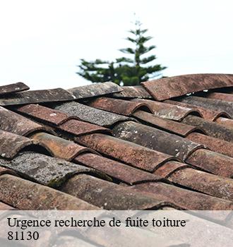 Urgence recherche de fuite toiture  cagnac-les-mines-81130 Etanchéité EBT