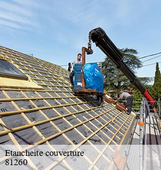 Etancheite couverture  le-margnes-81260 Etanchéité EBT