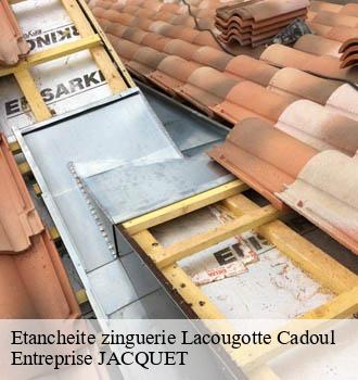 Etancheite zinguerie lacougotte-cadoul-81500 Entreprise JACQUET