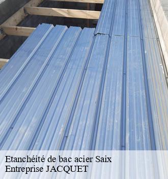 Etanchéité de bac acier  saix-81710 Entreprise JACQUET