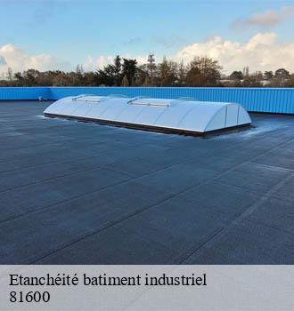 Etanchéité batiment industriel fenols-81600 Entreprise JACQUET