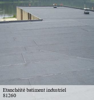 Etanchéité batiment industriel  lamontelarie-81260 Etanchéité EBT