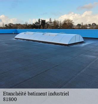 Etanchéité batiment industriel  montgaillard-81800 Entreprise JACQUET