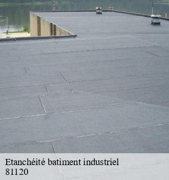 Etanchéité batiment industriel  mont-roc-81120 Etanchéité EBT