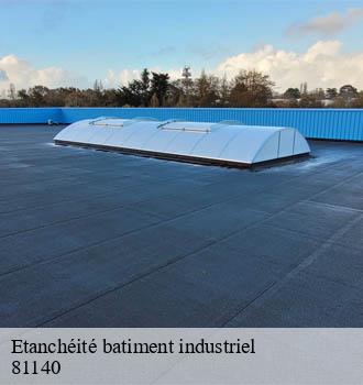 Etanchéité batiment industriel  roussayrolles-81140 Entreprise JACQUET
