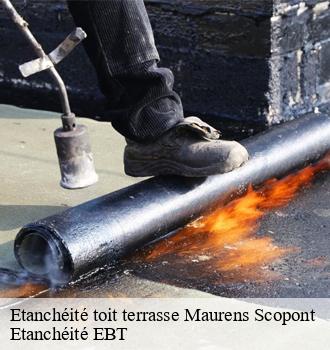 Etanchéité toit terrasse  maurens-scopont-81470 Etanchéité EBT