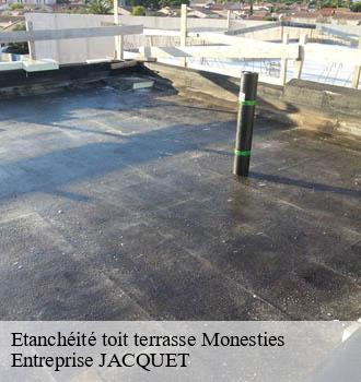Etanchéité toit terrasse  monesties-81640 Entreprise JACQUET