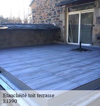 Etanchéité toit terrasse puybegon-81390 Entreprise JACQUET