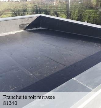 Etanchéité toit terrasse saint-amans-valtoret-81240 Entreprise JACQUET