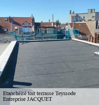 Etanchéité toit terrasse teyssode-81220 Entreprise JACQUET